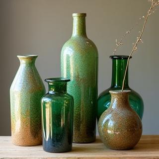 Recycled materials space accessories